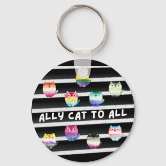Ally Cat To All Key Ring