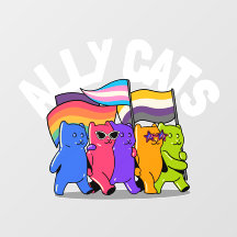 Ally Cats LGBT Equality Support