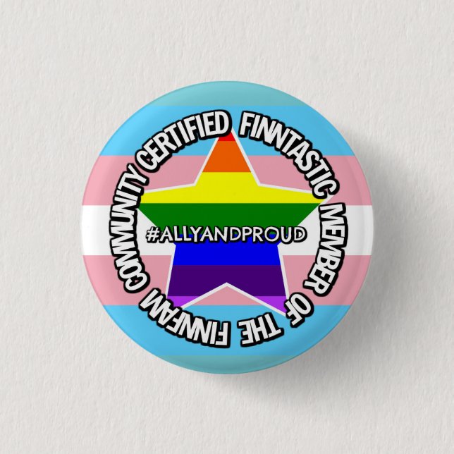 (Ally) Certified FinnFam Member Badge (Front)