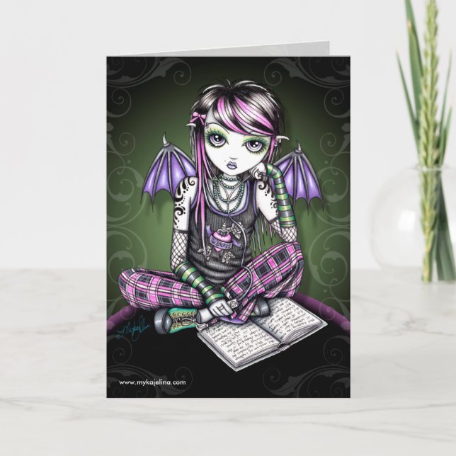 Ally Emo Fairy Card (Front)
