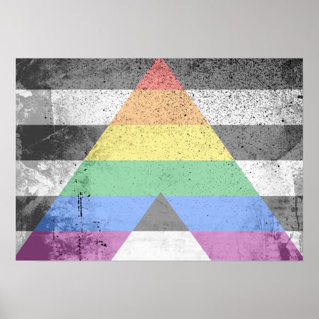 ALLY FLAG ORIGINAL -.png Poster (Front)