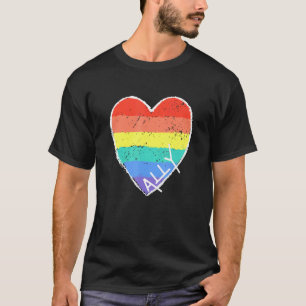 Ally Gay Lgbtq Pride Support T-Shirt