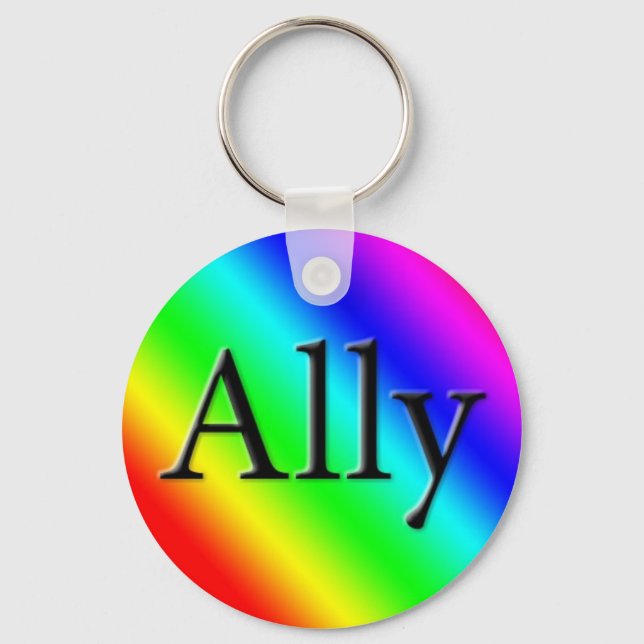 Ally Keychain (Front)