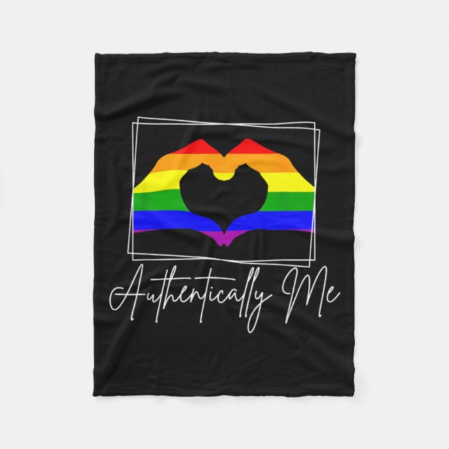 Ally Me Fleece Blanket (Front)