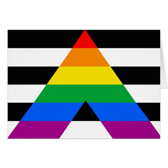 Ally Pride Flag (Front Horizontal)