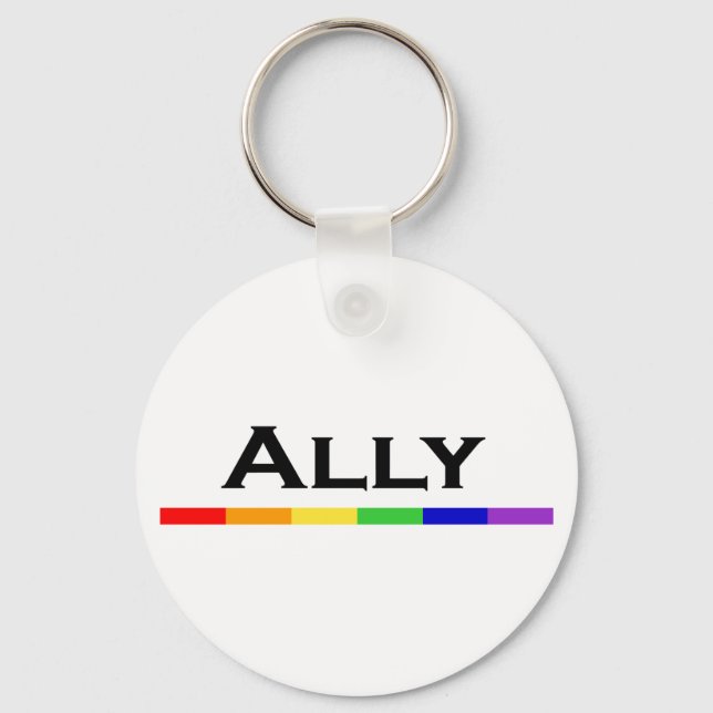 Ally Pride Key chain (Front)