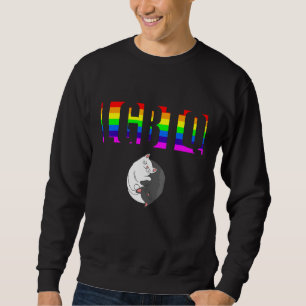 Ally Pride LGBTQ Equality Rainbow Lesbian Gay Tran Sweatshirt
