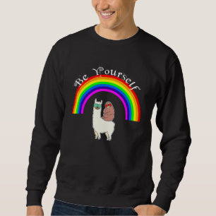 Ally Pride LGBTQ Equality Rainbow Lesbian Gay Tran Sweatshirt