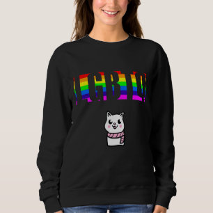 Ally Pride LGBTQ Equality Rainbow Lesbian Gay Tran Sweatshirt