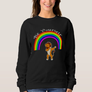 Ally Pride LGBTQ Equality Rainbow Lesbian Gay Tran Sweatshirt
