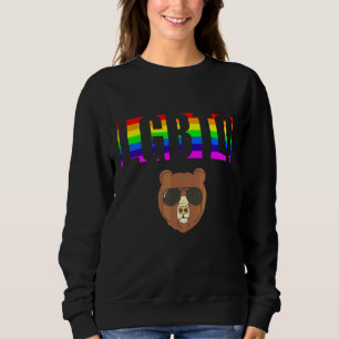 Ally Pride LGBTQ Equality Rainbow Lesbian Gay Tran Sweatshirt
