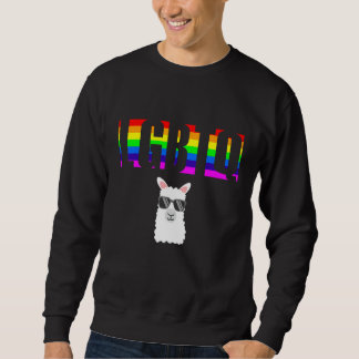 Ally Pride LGBTQ Equality Rainbow Lesbian Gay Tran Sweatshirt
