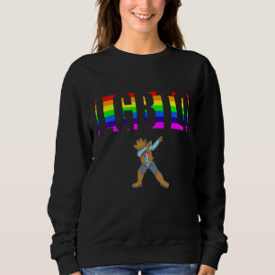 Ally Pride LGBTQ Equality Rainbow Lesbian Gay Tran Sweatshirt