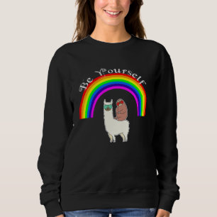Ally Pride LGBTQ Equality Rainbow Lesbian Gay Tran Sweatshirt