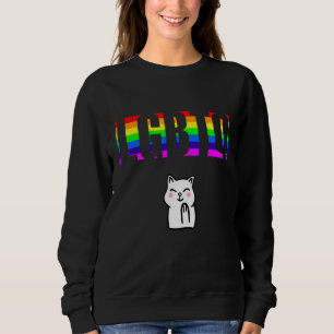 Ally Pride LGBTQ Equality Rainbow Lesbian Gay Tran Sweatshirt