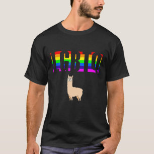 Ally Pride LGBTQ Equality Rainbow Lesbian Gay Tran T-Shirt