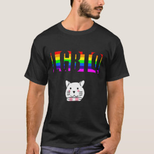 Ally Pride LGBTQ Equality Rainbow Lesbian Gay Tran T-Shirt