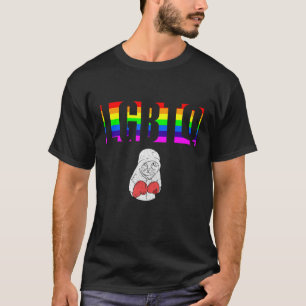 Ally Pride LGBTQ Equality Rainbow Lesbian Gay Tran T-Shirt