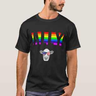 Ally Pride LGBTQ Equality Rainbow Lesbian Gay Tran T-Shirt