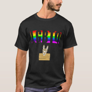 Ally Pride LGBTQ Equality Rainbow Lesbian Gay Tran T-Shirt