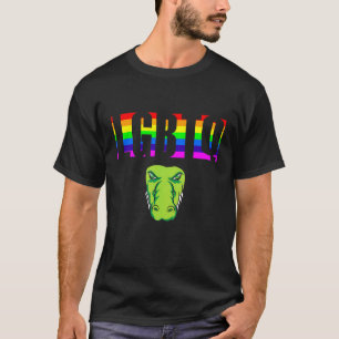 Ally Pride LGBTQ Equality Rainbow Lesbian Gay Tran T-Shirt