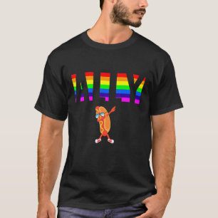 Ally Pride LGBTQ Equality Rainbow Lesbian Gay Tran T-Shirt