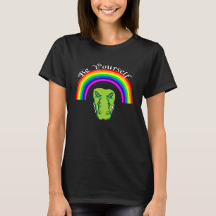 Ally Pride LGBTQ Equality Rainbow Lesbian Gay Tran T-Shirt