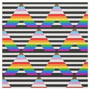 Ally Progress Pride Flag Fabric