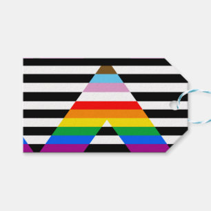 Ally Progress Pride Flag Gift Tags