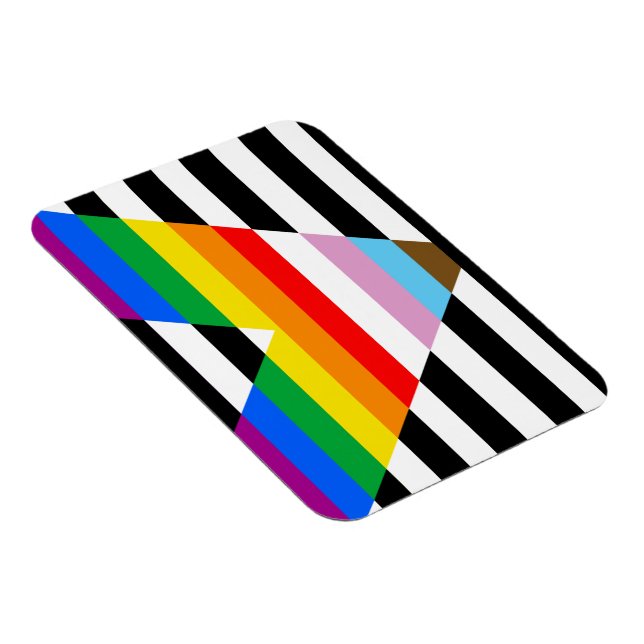 Ally Progress Pride Flag Magnet (Right Side)