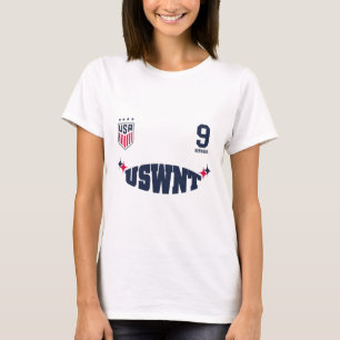 Ally Sentnor 9 White Uswnt Officially Licensed T-Shirt
