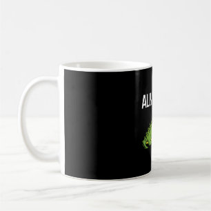 Allygaytor Rainbow Sunglass Alligator Animal LGBT Coffee Mug