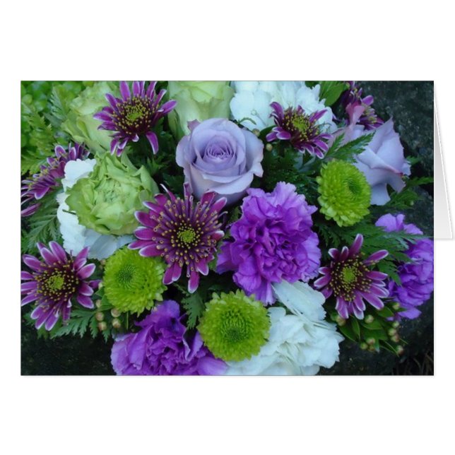 Alma Blooms Purple Bouquet (Front Horizontal)