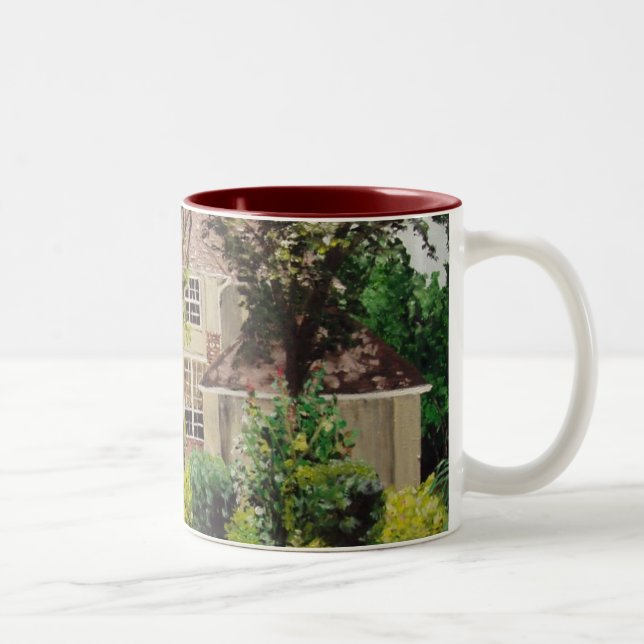 Alma House Painting Two-Tone Coffee Mug (Right)