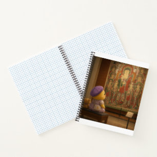 Alma’s Museum Journey – Korean Buddhist Art Notebo Notebook