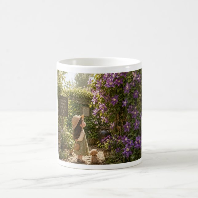 Alma’s Purple Garden Mug (Center)