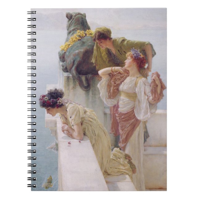 Alma-Tadema | A Coign of Vantage, 1895 Notebook (Front)