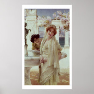 Alma-Tadema A Difference of Opinion Poster