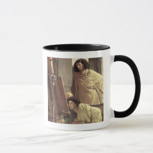 Alma-Tadema A Visit to the Studio, 1873 Mug