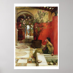 Alma-Tadema   An Oleander, 1882 Poster