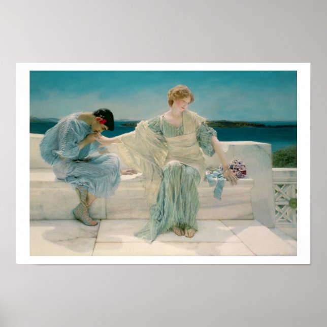 Alma-Tadema | Ask me no more, 1906 Poster (Front)