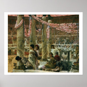Alma-Tadema Caracalla and Geta, 1907 Poster
