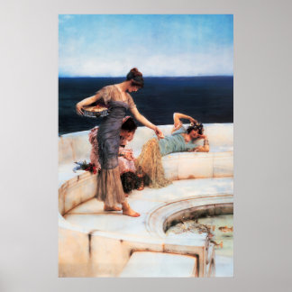 ALma-Tadema Classical Art Print Poster Home Decor 