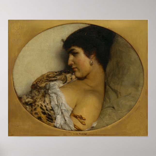 Alma-Tadema - Cleopatra Poster (Front)