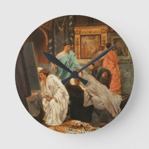 Alma-Tadema   Collector at the Time of Augustus Round Clock