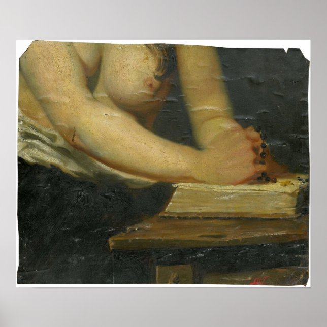 Alma-Tadema - Maria Magdalena Poster (Front)