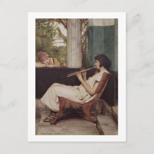 Alma-Tadema   Music Hath Charms Postcard
