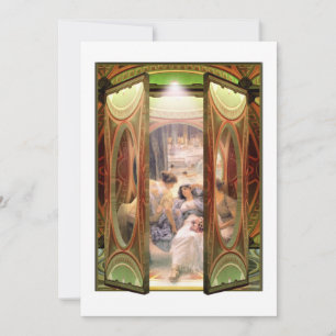 Alma-Tadema Open Door to The Baths Invitation