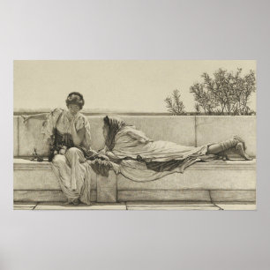 Alma-Tadema - Pleading After 1878 Poster