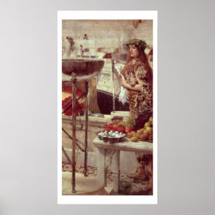 Alma-Tadema Preparations in the Colosseum, 1912 Poster